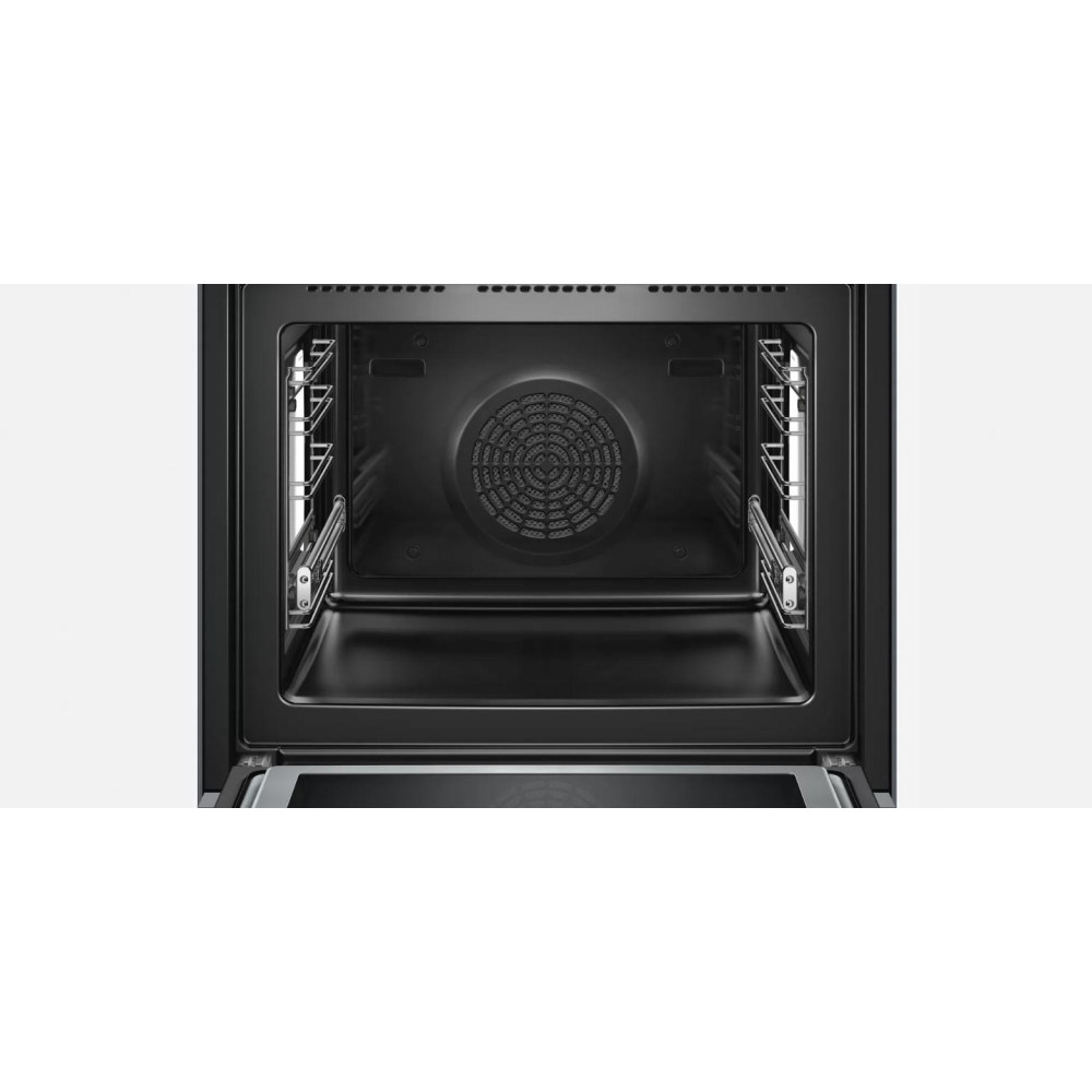 Духовой шкаф с микроволнами и паром Bosch HNG6764S6