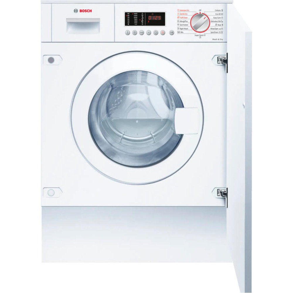 Встраиваемая стирально-сушильная машина Bosch WKD28543EU