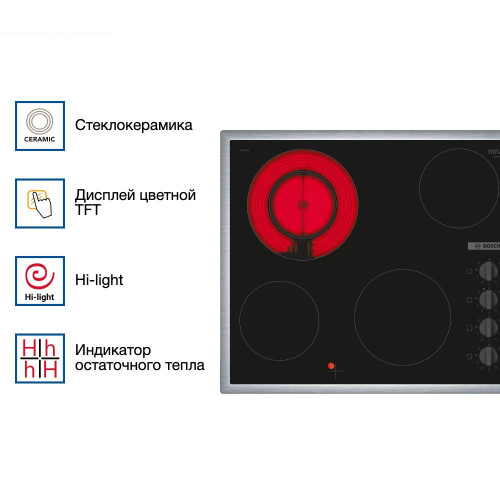 Электрическая варочная панель Bosch PKF645CA2E