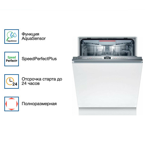 Встраиваемая посудомоечная машина Bosch SMV4HVX32E