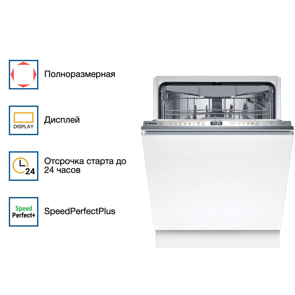 Встраиваемая посудомоечная машина Bosch SMV6ZCX06E