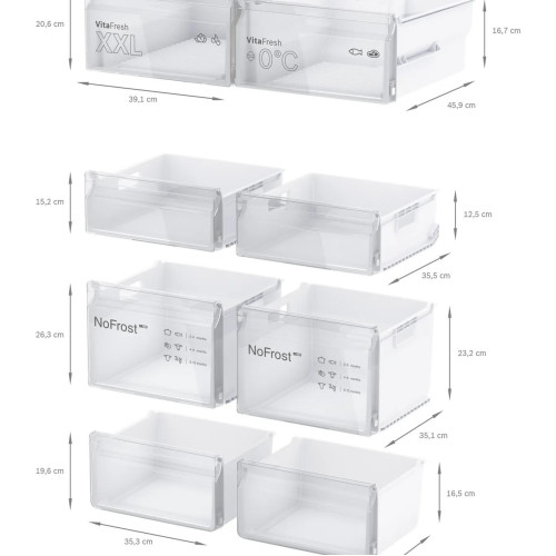 Холодильник Side-by-Side Bosch KFN96VPEA