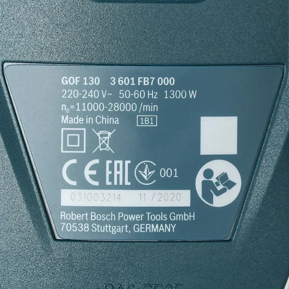 Bosch GOF 130 Professional фрезер, 06016B7000