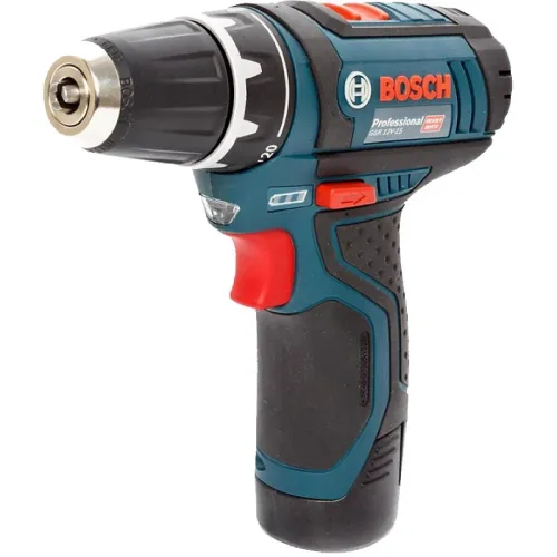 Bosch GSR 12V-15 Professional шуруповерт аккумуляторный (1 x 2 Ач, ЗУ), 0615990L5G