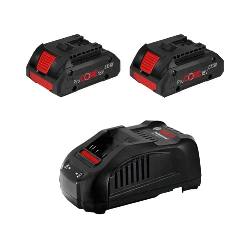 Аккумулятор Bosch ProCORE 18V 2 x 4.0 Ач и зарядное устройство GAL 1880 CV , 1600A016GF