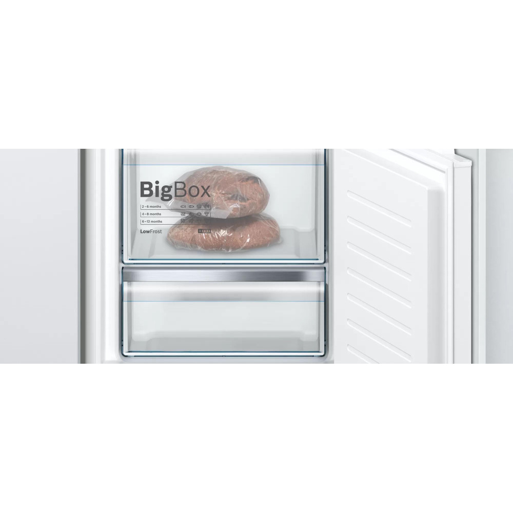 Встраиваемый двухкамерный холодильник Bosch KIS87AFE0