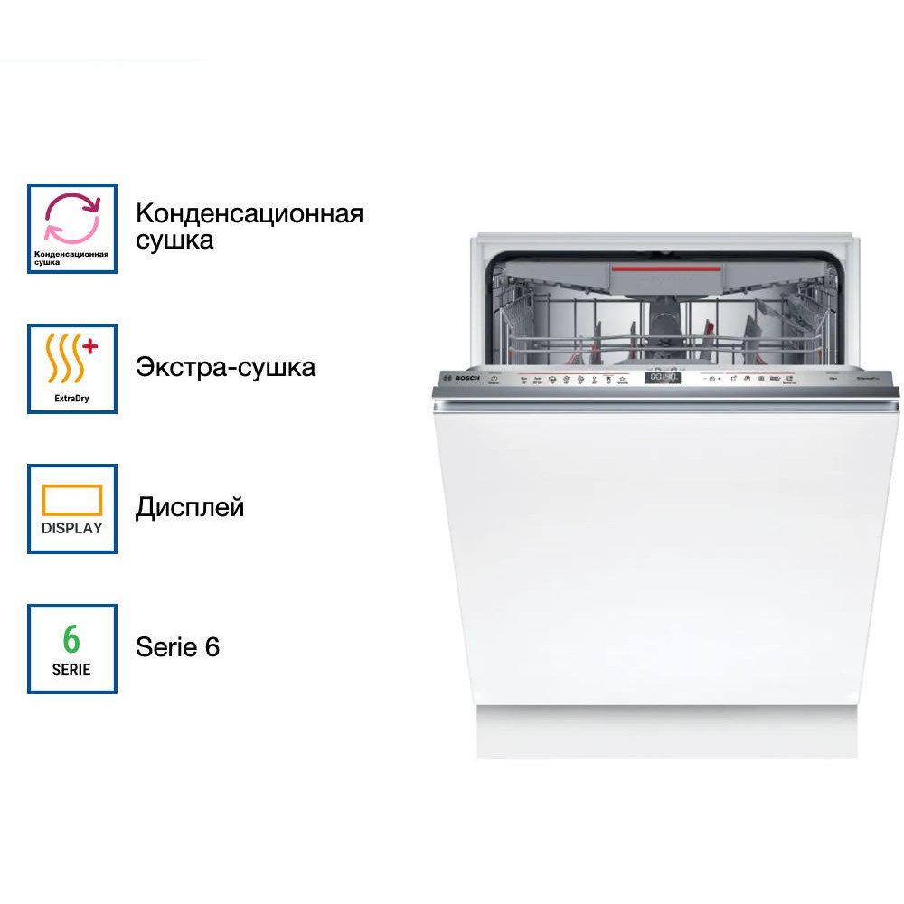 Встраиваемая посудомоечная машина Bosch SMV6ECX69E